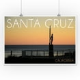 thumbnail image 2 of Santa Cruz, California, The Surfer (12x18 Wall Art Poster, Room Decor), 2 of 3
