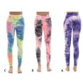 thumbnail image 3 of Butt Lift Printed Leggings Workout Body Building Tie Dye Yoga High WaistXL, 3 of 4