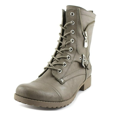 Guess Womens Brylee Leather Combat Style Fashion Boots Guess Womens Brylee Leather Combat Style Fashion Boots