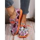 thumbnail image 1 of Women's Slip-On Loafers, Lightweight Fabric Flat Shoes, Fashionable Heart Patterned White Shoes For Sports & Leisure, 1 of 4