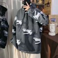 thumbnail image 4 of Sudaderas con capucha gráficas para hombre, sudaderas con capucha de algodón de otoño de alta calidad, estética Y2k, ropa de diseñador divertida y cálida vintage para hombre, 4 of 5