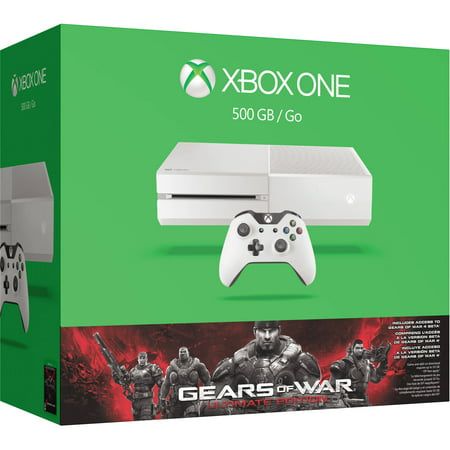 Xbox One White 500GB Gears of War Special Edition Console Bundle - Walmart