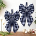 thumbnail image 6 of Clearance Hangs under $5,Christmas Tree Top Decoration With A Large Bow Suitable For Decoration Birthday Christmas Room Wedding And Themed Room Decoration Etc, 6 of 9