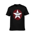 thumbnail image 4 of Punk Rock Star Graphic Tee, Vintage Music Inspired T-Shirt, Retro Band Logo Apparel Black-style M, 4 of 7