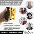 thumbnail image 3 of CanDo 10-0741 Digi-Flex Hand Exerciser, Finger 3.0 lb/Hand 10.0 lb, Red-Light, 3 of 5