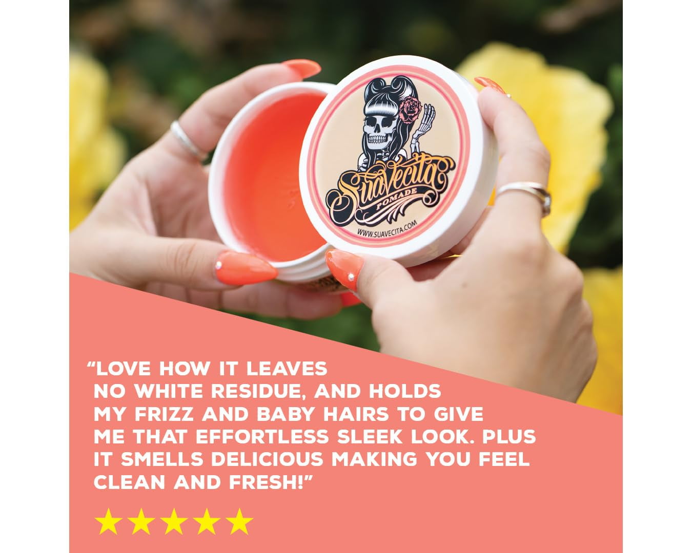 Suavecita Pomade for Women. Original Hold, 2.3 oz