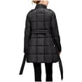 thumbnail image 4 of PiGOGI Women's Winter Jacket Fashion Winter Coat Fall Outerwear Black L, 4 of 6