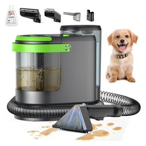 18Kpa Portable Carpet Cleaner Machine for Cars Pets Spot Rug Couch