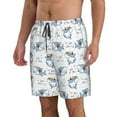 thumbnail image 2 of Naloa Music Shark Men's Beach Shorts, Surfing shorts, Swim trunks, Quick Dry Swim Trunks for Surfing Beach Fun - Medium, 2 of 9