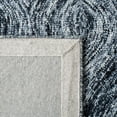 thumbnail image 6 of SAFAVIEH Ikat Kim Geometric Wool Area Rug, Grey, 9' x 12', 6 of 7