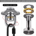 thumbnail image 2 of SELEWARE Colgador de Columpio Giratorio 360 Heavy Duty Paquete de 2, 2 of 7