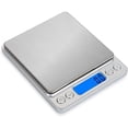 thumbnail image 1 of Báscula de cocina digital con carga USB, báscula doméstica digital de alta precisión de 3 kg/0,1 g, utilizada para hornear ingredientes, joyas, sellos y café, báscula para alimentos con superficie de, 1 of 7