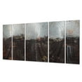 thumbnail image 4 of All My Walls 0031ME00004 Lithosphere 49 Wall Hanging, Brown, Blue, Beige & Green, 4 of 5