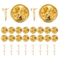 thumbnail image 1 of SHISUYAN 50Pcs Locking Pin Back Replacement Back Locking Craft Making Clutch Back, 1 of 8