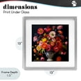 thumbnail image 4 of Stupell Industries Traditional Harmonious Spring Bouquet Gray Framed Print Under Glass, 13 x 13, by Lazar Studio, 4 of 8