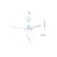 thumbnail image 3 of Bingirl 12V DC Low-Voltage Mini Ceiling Hanging Fan for Household and Camping, 3 of 4
