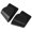 Noir, variante sur UHUSE 2 Pcs/ensemble Support de Couvercle de Pot Mural Support de Couvercle de Pot de Cuisine