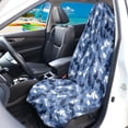 thumbnail image 3 of POLERO Blue Camouflage Car Seat Towel Cover Universal, Microfiber Terry Cloth Liner for Bucket Seat, Suitable for Vans Trucks and Daily Drivers, 3 of 7