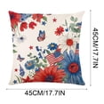 thumbnail image 3 of Throw Pillow Cover, Sofa Cushion Cover, 250th Anniversary Themed Patriotic Printed Exterior with Textile, for Living Room Ornament, Indoor Sofa Decor, Home Holiday Layout, 3 of 7