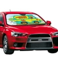 thumbnail image 2 of Scooby-Doo Scoo-by Car Sunshade Windshield Sun Shade Protection Foldable Front Windshield Sunshade, 2 of 9