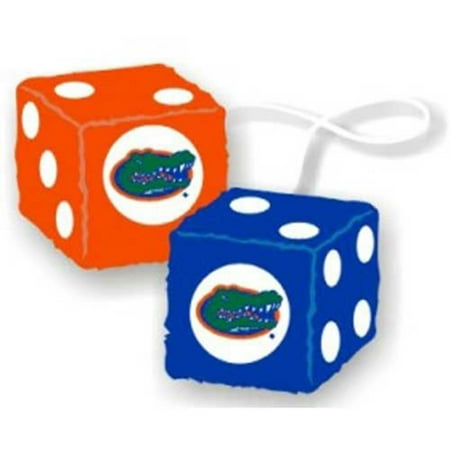 Fuzzy Alligator - Florida Gators Fuzzy Dice, Florida Gators Fuzzy Dice By Fremont Die