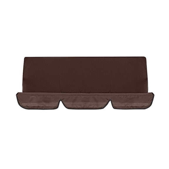 Waterproof Outdoor Chair Cover, Wuztai Heavy Duty Patio Seat Cover 190T Polyester Taffeta, Garden Furniture Protector for Deck Balcony Picnic with Reinforced Corners, Brown