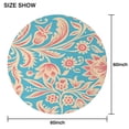 thumbnail image 6 of Round Waterproof Tablecloth 60×60 Inch, Decorative Pattern Reusable Indoor/Outdoor Durable Table Cover for Party Kitchen Dinner Room Decor, 6 of 6
