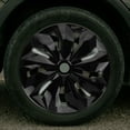 thumbnail image 4 of Pawsdot Black PP Wheel Hub Center Caps for Car Stylish Exterior Accessory, 4 of 7