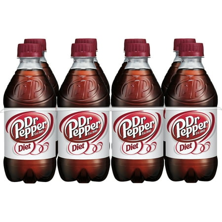 Diet Dr Pepper, 12 fl oz, 8 pack