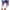 Purple, variant on Kovlvoll Capri for Women Summer Casual Elastic Waist Color Block Stretch Leggings Cropped Pants