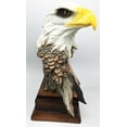 thumbnail image 2 of Large Glorious Surveyor Of Horizons Grand Bald Eagle Bust Statue Decor Figurine For Patriots Civil Servants Wildlife Lovers Eagle Fans, 2 of 5