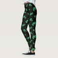 thumbnail image 6 of Bjutir Leggings For Women St. Patrick'S Day Tights Women'S Paddy Stripes Good Luck Green Pants Print Leggings Pants For Yoga Running Pilates Gym, 6 of 7