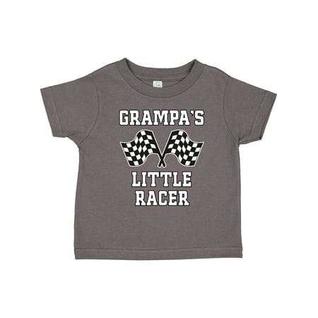 

Inktastic Grampa Little Racer Grandson Racing Gift Toddler Boy Girl T-Shirt