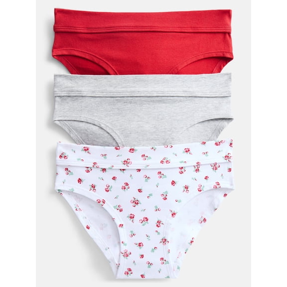 Weekend Academy Girls 3Pk Brief, Sizes XS to XXL