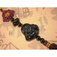 thumbnail image 1 of Feng Shui Import LLC 3819 Black Stone Laughing Buddha Charm, 1 of 1