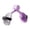 Purple A, variant on awjaisca Women Thigh Trainer with Counter 3 Speed Postpartum Rehabilitation Pelvic Floor Muscle Trainer Hip Exerciser Toner Home Gym Inner Thigh Workout Equipment