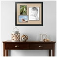 thumbnail image 2 of ArtToFrames Collage Photo Picture Frame with 1 - 8x10 and 2 - 5x7 Openings, Framed in Black with Scotch Mist and Black Mats (CDM-3926-78), 2 of 8