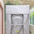 thumbnail image 3 of 1pc Imperméable à l'Eau Machine à Laver Zippée Protection de Protection contre la Poussière Couverture avant 58 * 60 * 92cm, 3 of 4