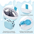 thumbnail image 4 of Cute Pencil Case Standing Pen Holder Telescopic Makeup Pouch Pop Up Cosmetics Bag, 4 of 5