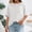 Beige, variant on Linen Tunic Short Sleeve Blouses Button Down Dress Shirts Peasant Blouses 3/4 Sleeve Boho Tunic Tops with Button Basic Tee Shirt Linen Shirts for Women Gauze Blouses Red M
