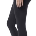 thumbnail image 1 of Reebok Womens Solid Compression Athletic Pants, Black, Maternity, X-Small, 1 of 5