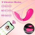 thumbnail image 4 of Vibrador inalámbrico con Bluetooth para mujer, con Control remoto consolador, masajeador del punto G, huevo vibrador, Juguetes sexuales femeninos para Adultos 18, 4 of 4