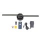 thumbnail image 1 of Ventilador de holograma 3D 42 cm 2 aspas 800x480P 224 cuentas LED Compatible con aplicación WiFi Pantalla de publicidad holográfica con control remoto 100-240 V Enchufe de EE. UU., 1 of 5