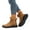 Brown, variant on Snow Boots for Women Soft Sole Non-Slip Furry Lined Ankle Boots Winter Warm Booties