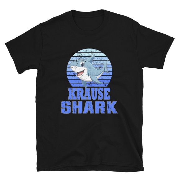krish Shark Family Reunion SquadFirst Last Name (Black, S)