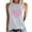 White##1, variant on jsaierl Tank Top for Women Breast Cancer Awareness Sleeveless T-Shirt Vest Pink Ribbon Graphic Print Vests Tops