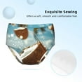 Adobk Fresh Coconut Splash Print 100 Cotton Girls Underwear Comfort