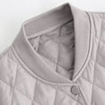 thumbnail image 3 of HTNBO Women's Thick Autumn Winter Loose Big Pocket Cotton Coat Female Quilted Cotton-Padded Jacket, 3 of 4