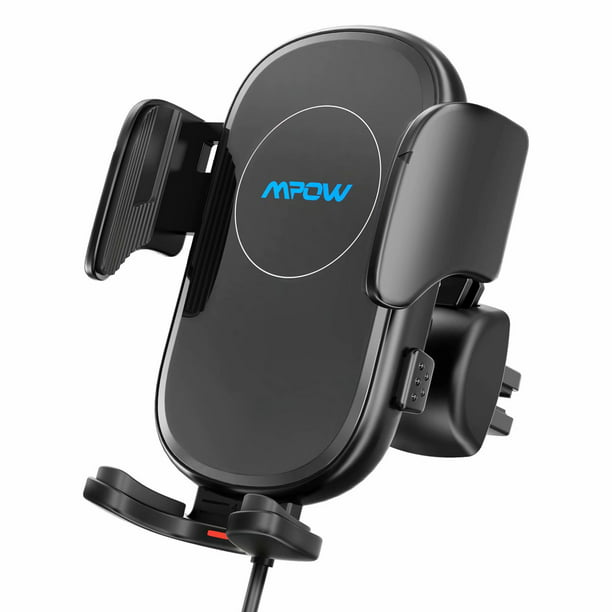 negatief Recensie isolatie Mpow Qi Wireless Car Charger,10W/7.5W/5W, Auto-Clamping Car Wireless Charger  with Power Storage, Air Vent Car Phone Mount, Compatible with iPhone 12/12  Pro/12 Pro Max/Galaxy ect. - Walmart.com