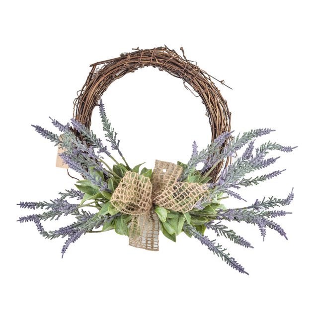 Guirnalda de flores artificiales Simulación Decoración floral Puerta Colgante Guirnalda de flores Ornamento de la oficina en casa, Lavanda Inevent HA8173-03B